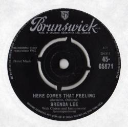 Brenda Lee : Here Comes That Feeling